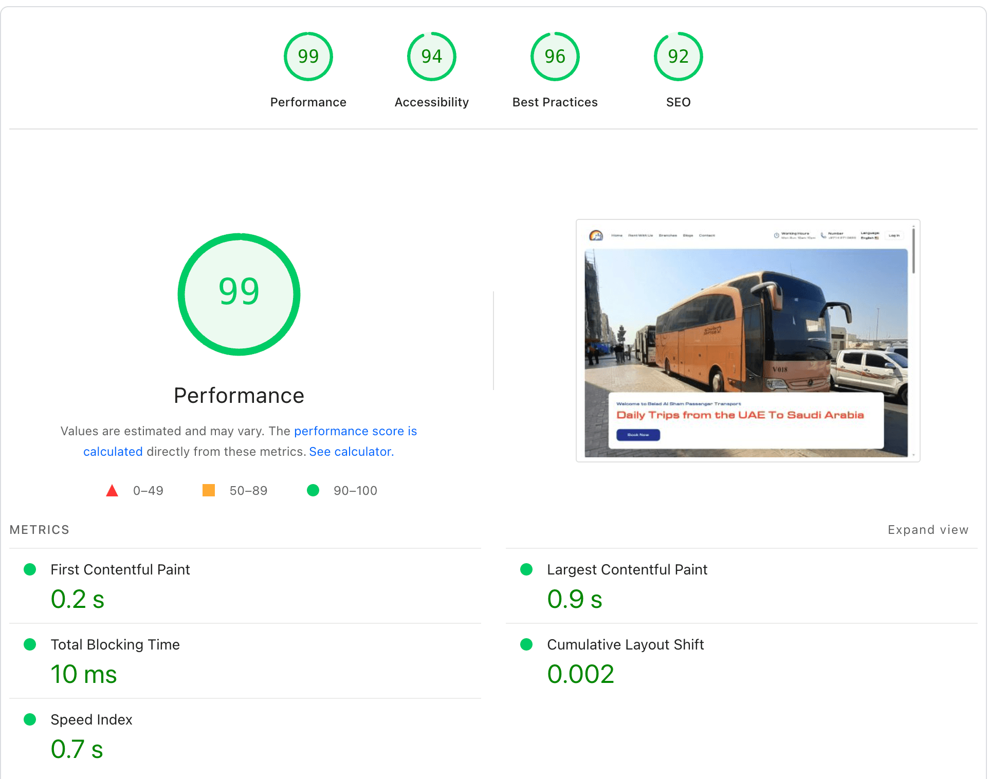 Belad Al Sham Passenger Transport — Online Ticketing Platform – 3