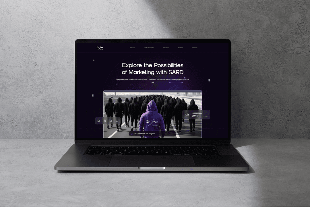 SARD — A Fast, Cinematic Brand Experience